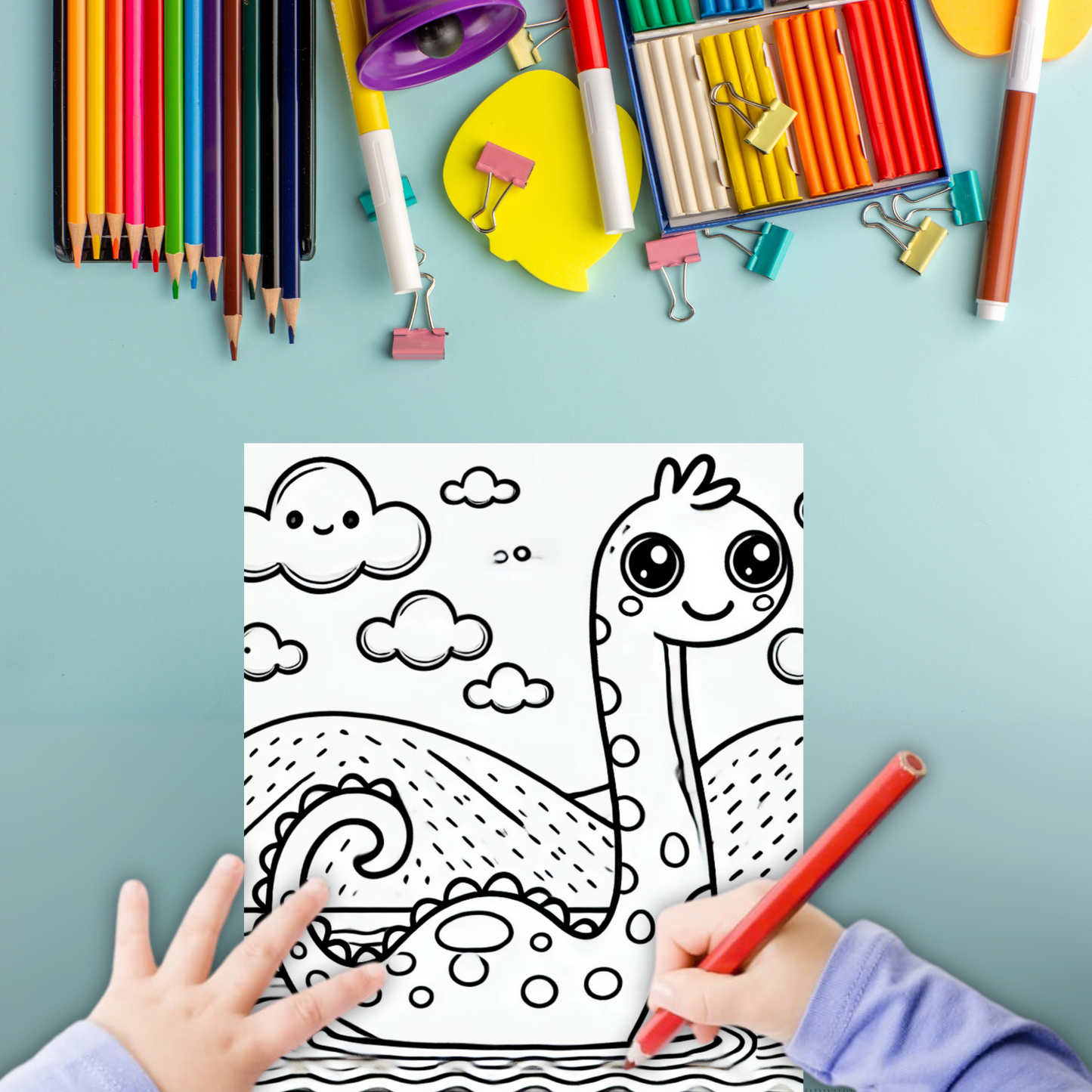Scotland colouring sheet pack - 5 designs, 20 sheets