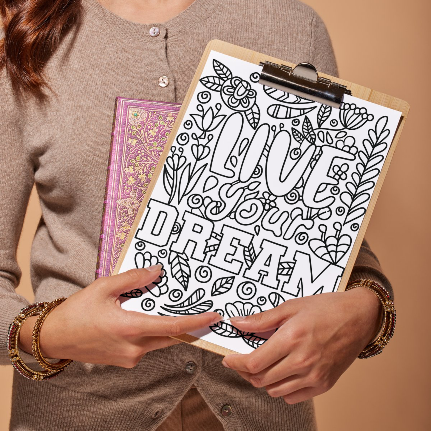 Positive Quotes colouring sheet pack - 4 designs, 20 sheets, Kids and Adult colouring pack, bespoke colouring sheet stationery