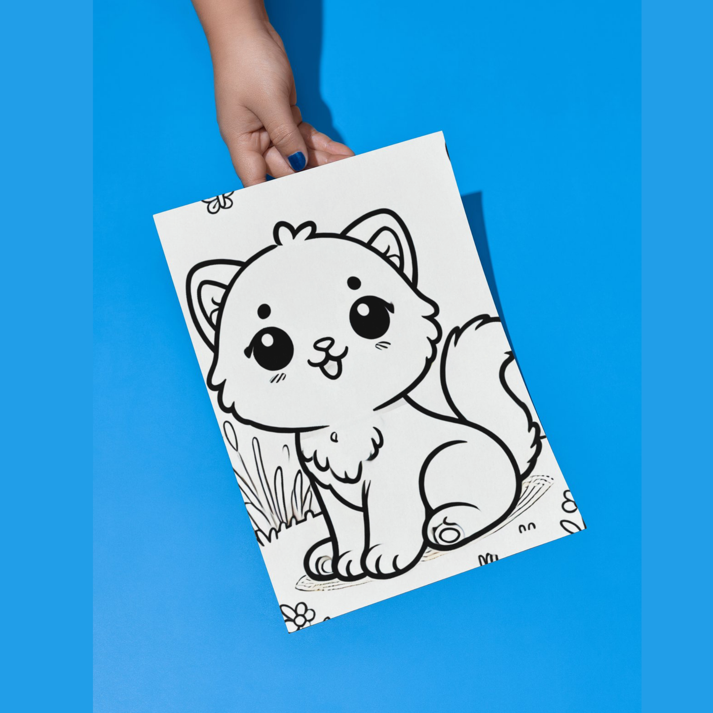 Kittens colouring sheet pack - 5 designs, 20 sheets, Kids and Adult colouring pack, cat mum gift
