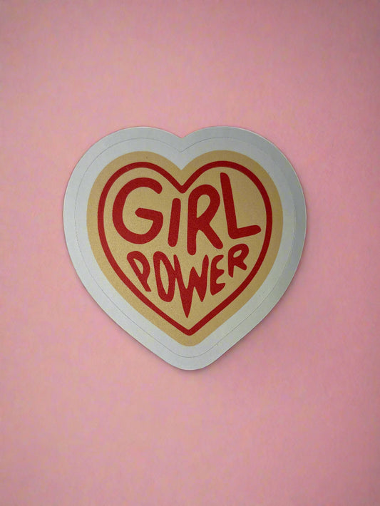 Girl Power individual sticker