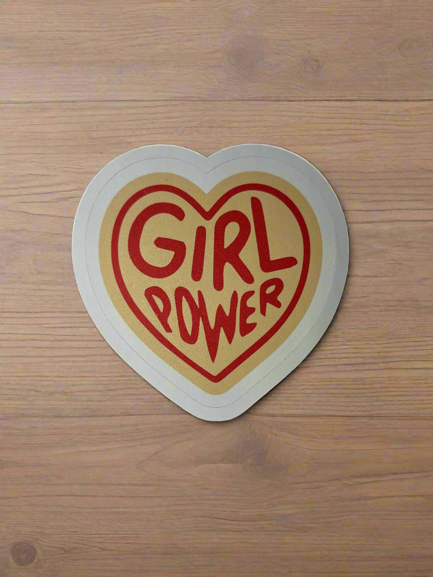 Girl Power individual sticker