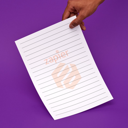 Custom Logo Lined Printed Note Paper - A4 or A5 sizes, Work Study or Class stationery, Lined paper inserts