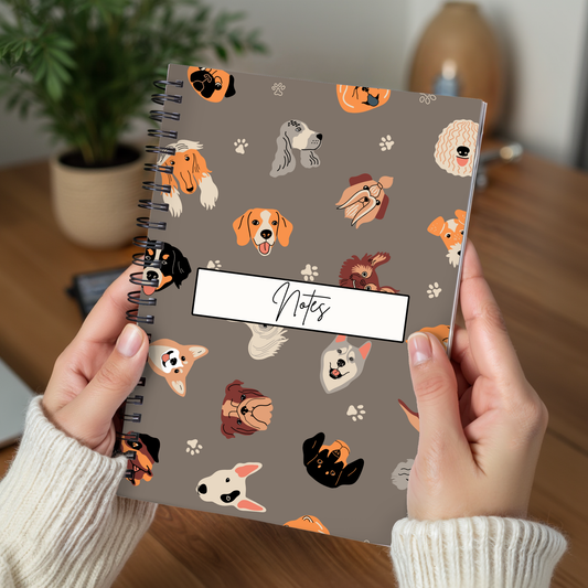 Doggy Notebook A4 - Card Cover