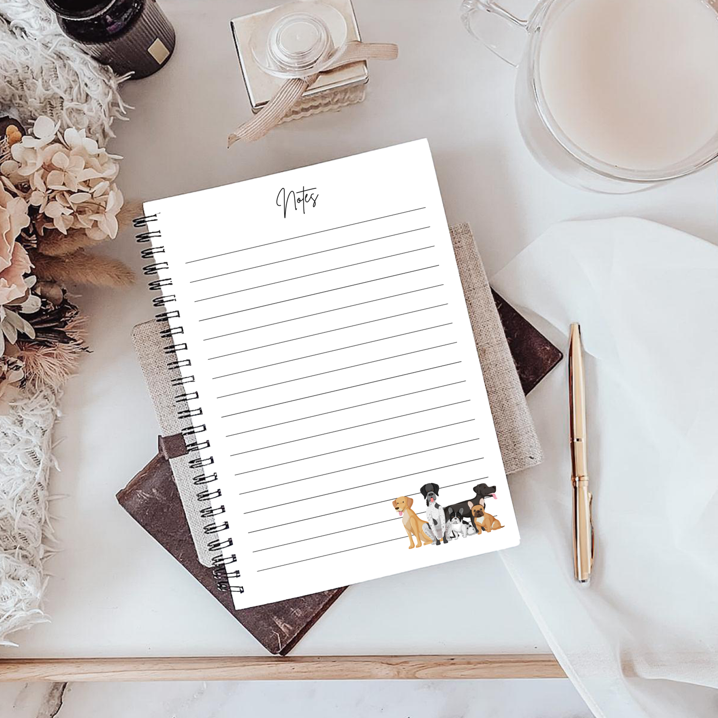 Doggy Notebook A5 - Card Cover