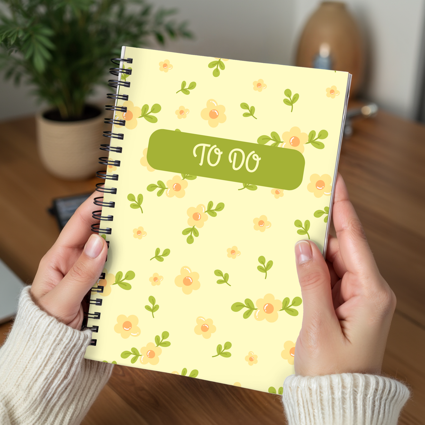 Ditsy Bloom To-Do List Notebook – A5 Weekly Planner