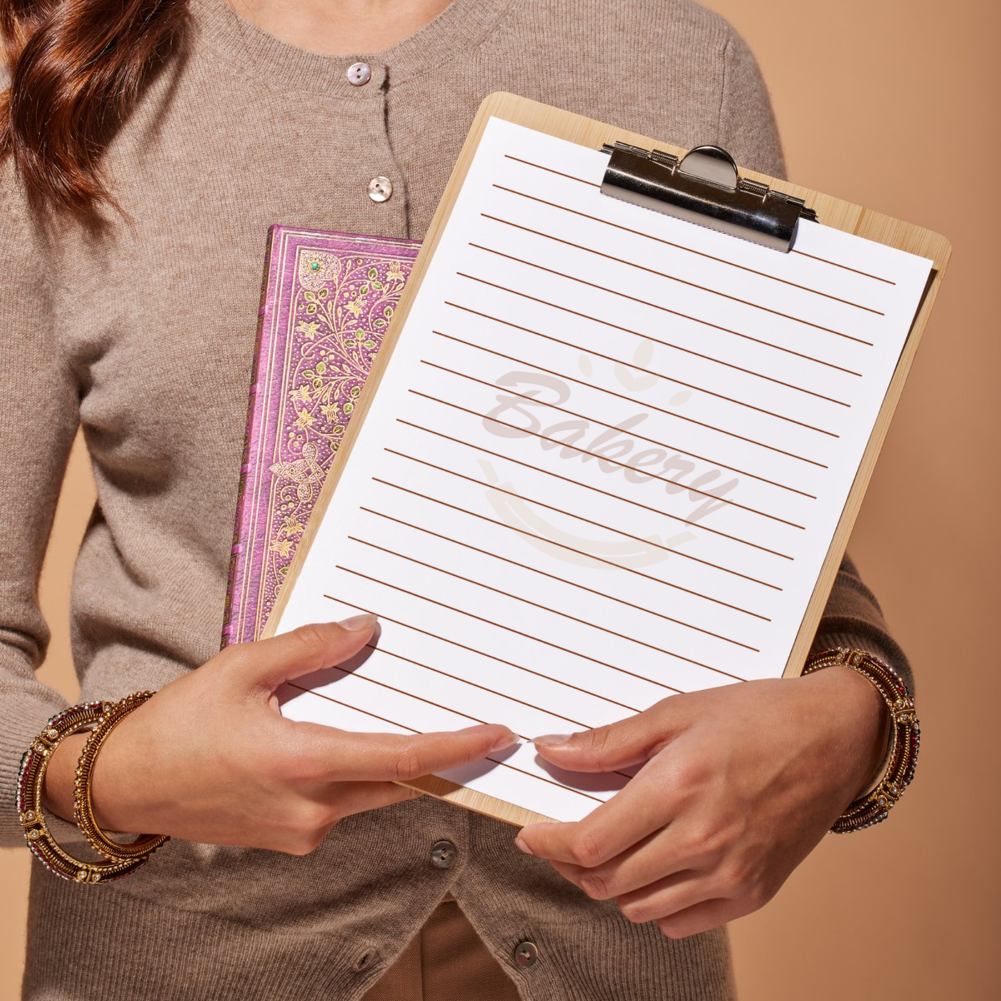 Custom Logo Lined Printed Note Paper - A4 or A5 sizes, Work Study or Class stationery, Lined paper inserts