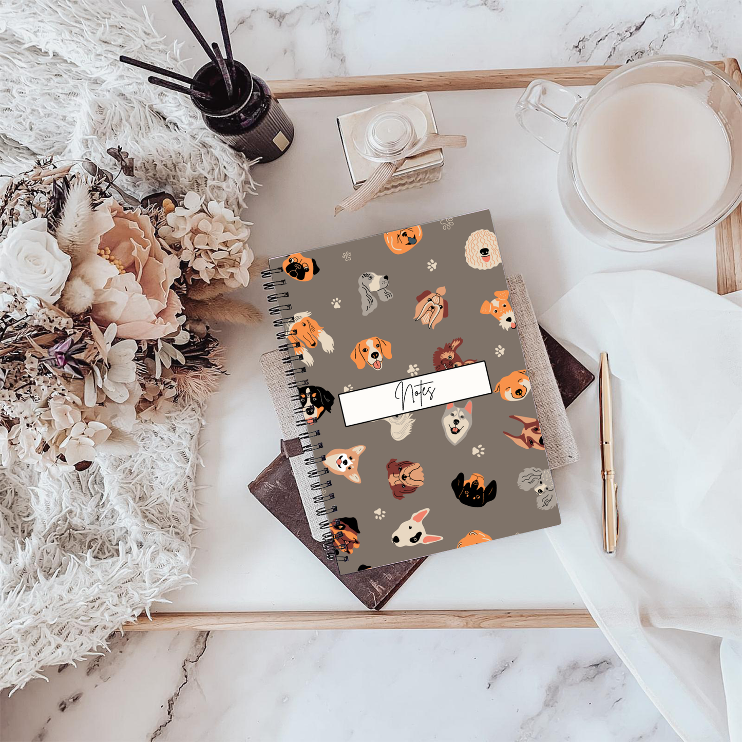 Doggy Notebook A5 - Card Cover