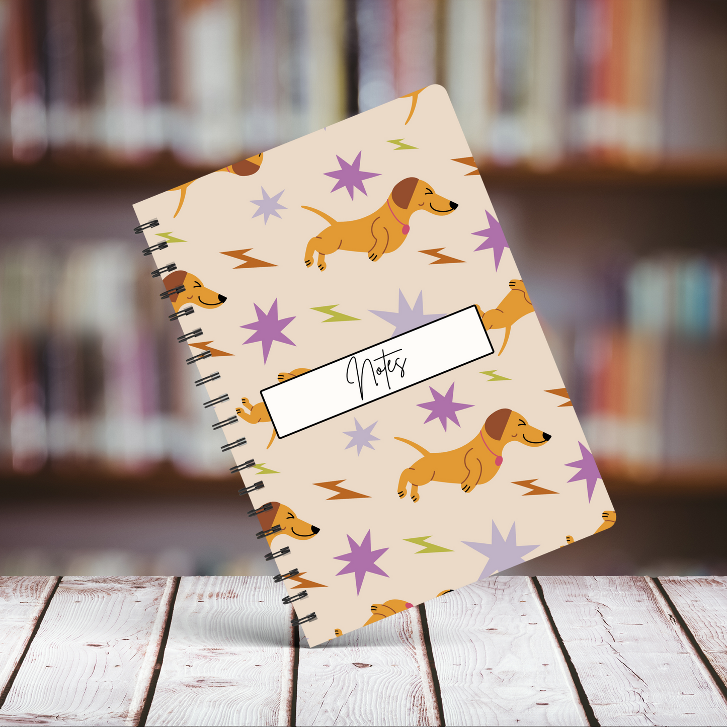 Dachshund Notebook A4 - Card Cover