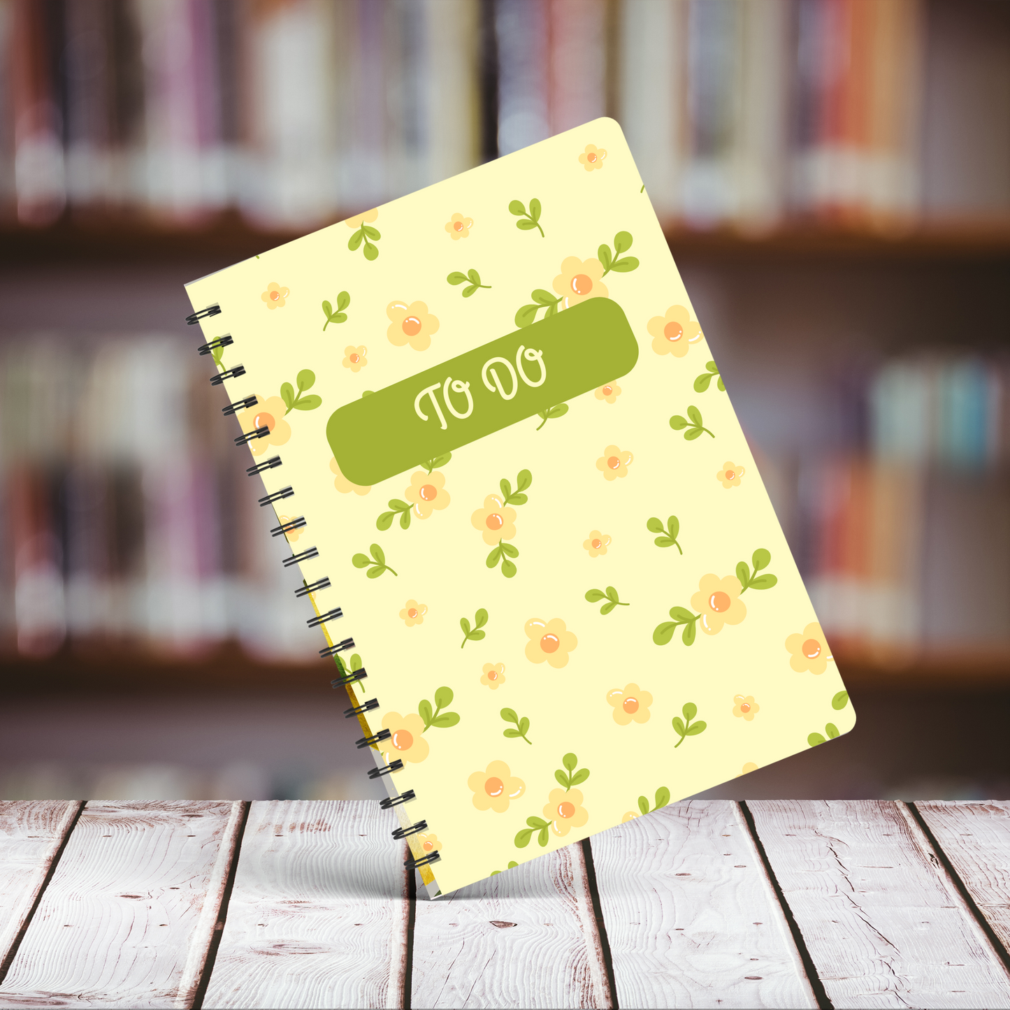 Ditsy Bloom To-Do List Notebook – A5 Weekly Planner