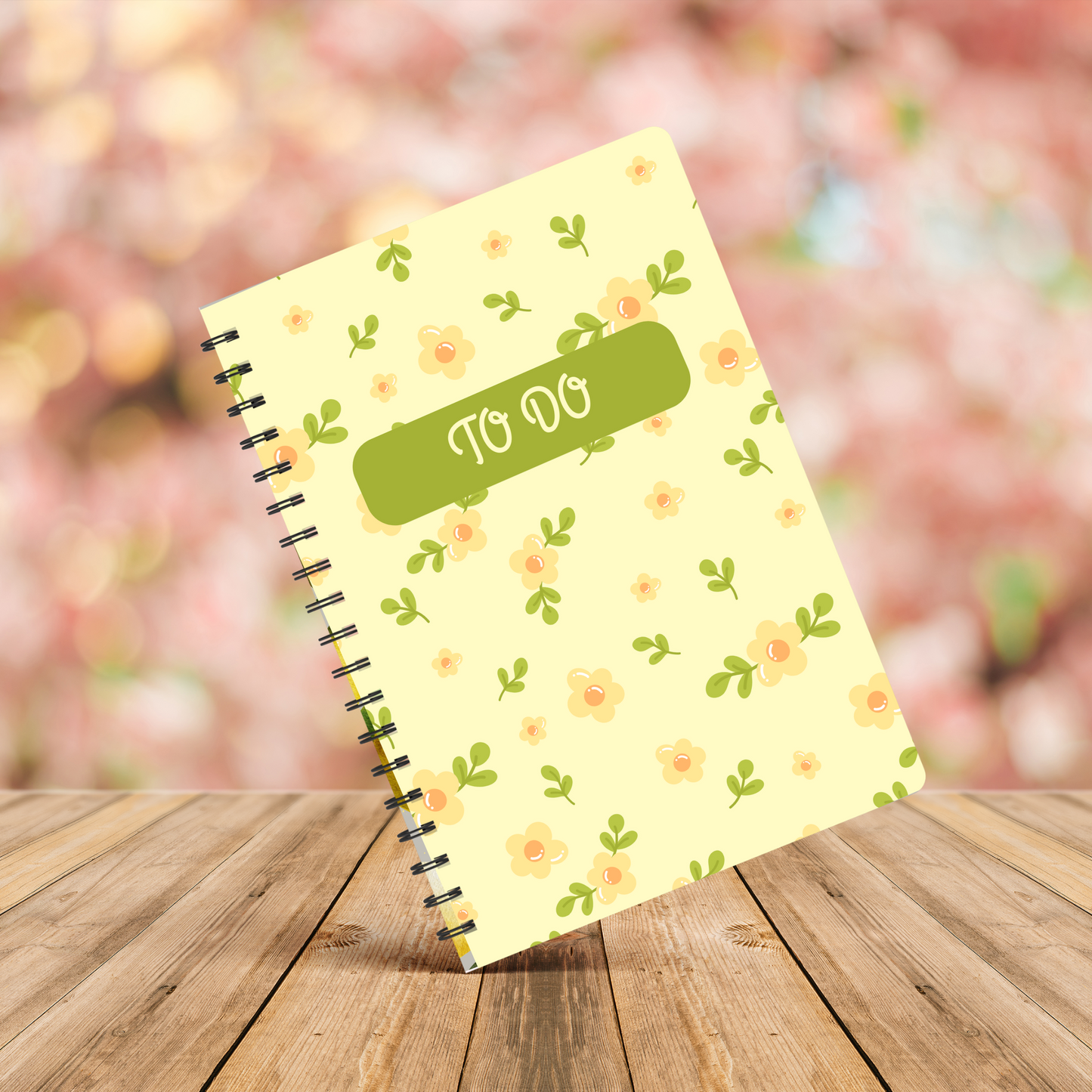 Ditsy Bloom To-Do List Notebook – A5 Weekly Planner