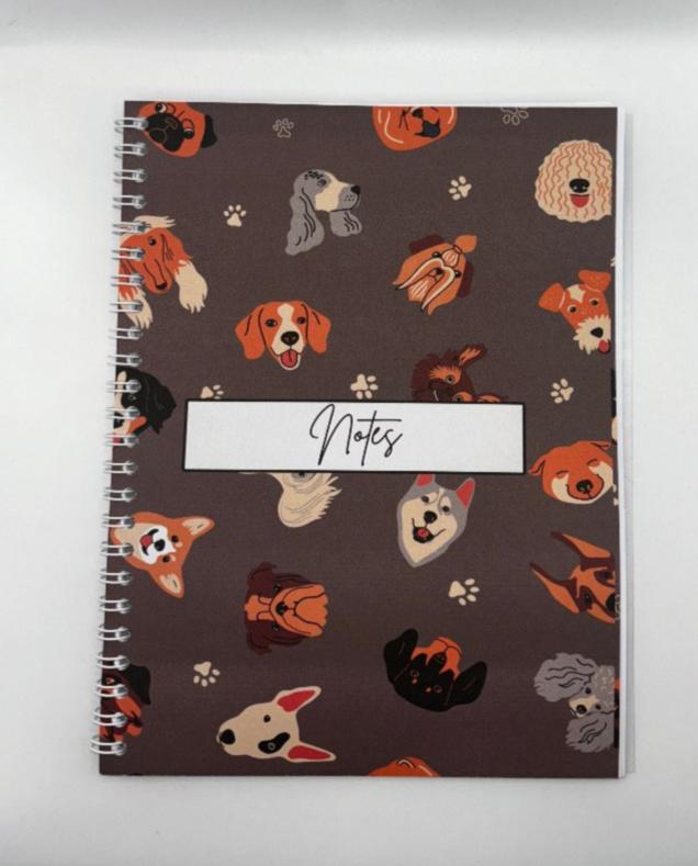 Doggy Notebook A4 - Card Cover