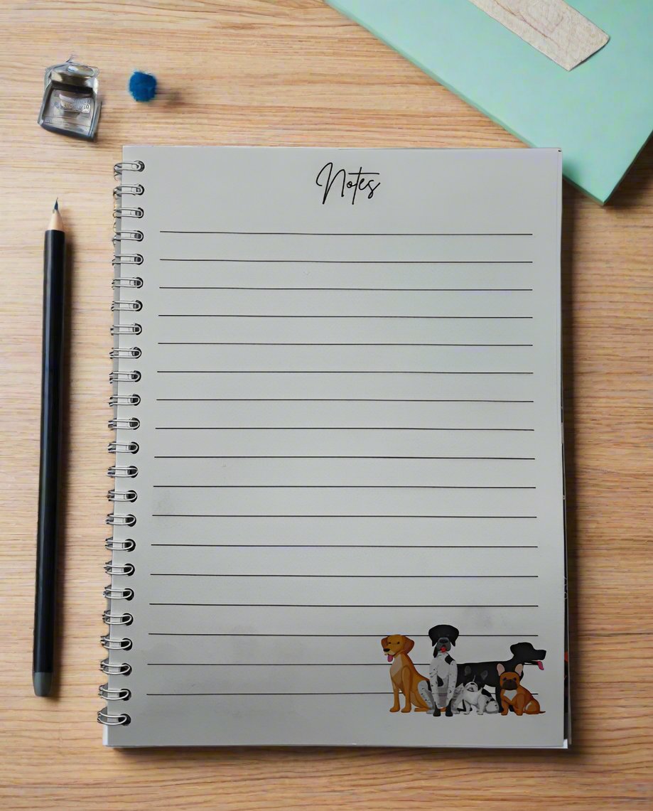 Doggy Notebook A4 - Card Cover