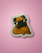 Cool Shades Pug Sticker