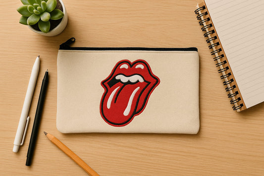 Canvas Pencil Case/Makeup Bag